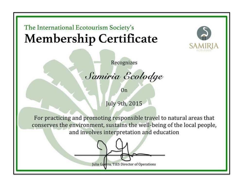 Samiria Ecolodge Iquitos Esterno foto